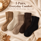 5-Pack Women’s Warm Mid-Calf Socks