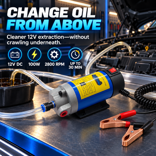 12V 100W Efficient Powerful Self-Priming Oil Pump