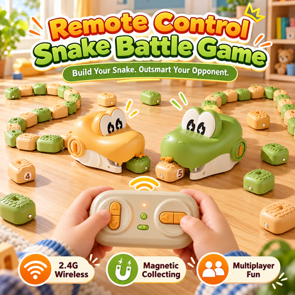 Remote Control Snake Battle Game – Magnetic Multiplayer Toy