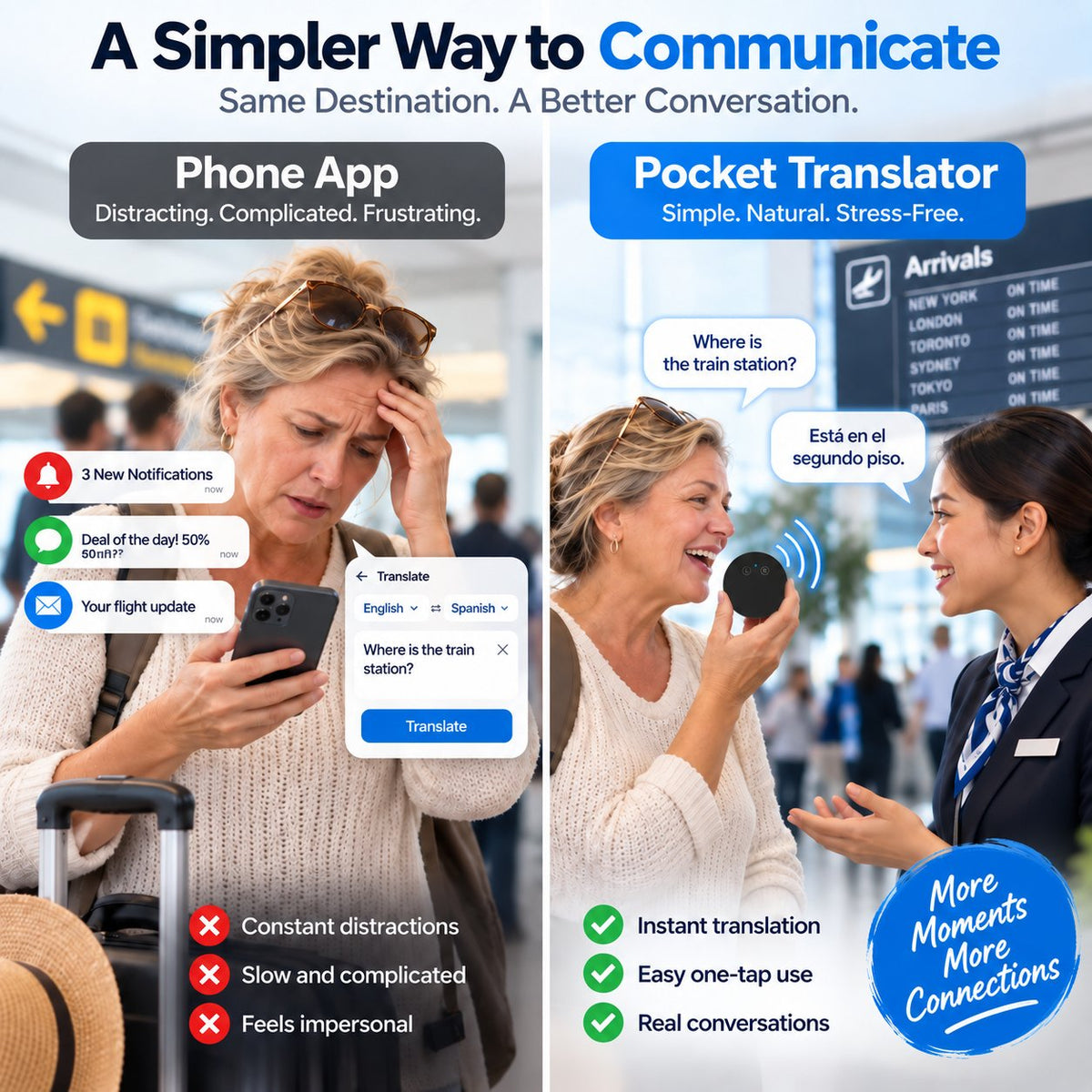 ⏳ Last day! 50% OFF – 🗣️Portable Wireless AI Language Translator Pen