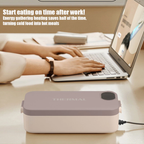 On-The-Go Smart Thermal Lunch Box | Rechargeable Leakproof Meal Warmer for Office, Car & Camping