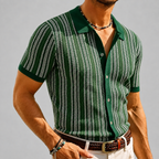 Men’s Retro Button Sweater – Lightweight Vintage Style for Casual & Formal Wear