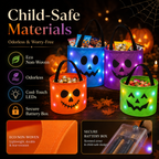 Light-Up Halloween Trick-or-Treat Bags