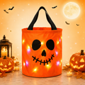 Light-Up Halloween Trick-or-Treat Bags