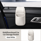 ✨ Premium Leather Car Door Storage Pocket — Dual-Layer Scratch-Proof Organizer for Phones & Keys 🚗💨