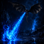 🐉 Light-Up Dragon Fire Bookshelf Lamp — Gothic Mythical Dragon Statue with Cascading Luminous Flame Effect ✨