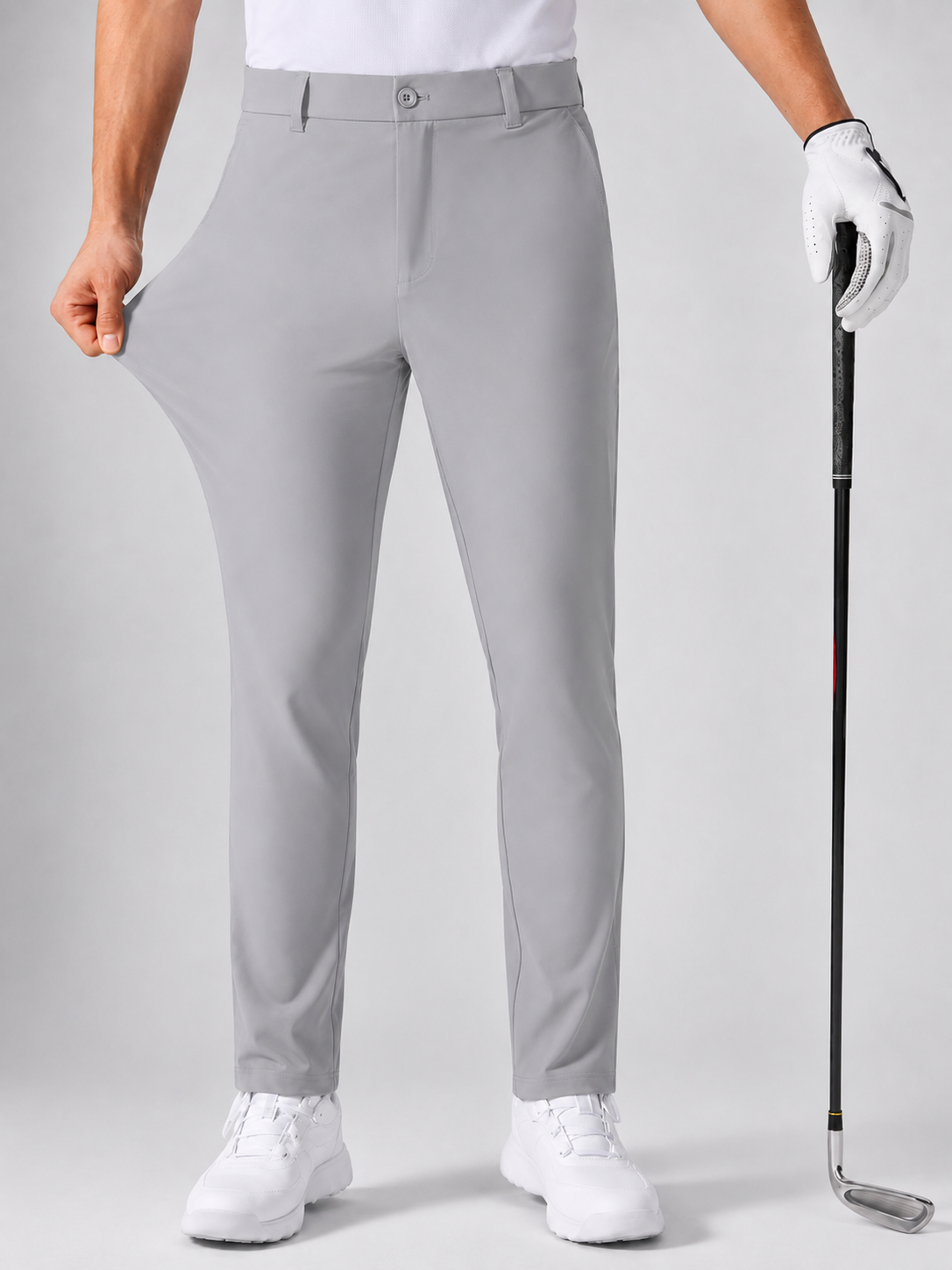 Men's Lightweight Stretch Golf & Dress Pants — All-Day Performance & Versatile Comfort