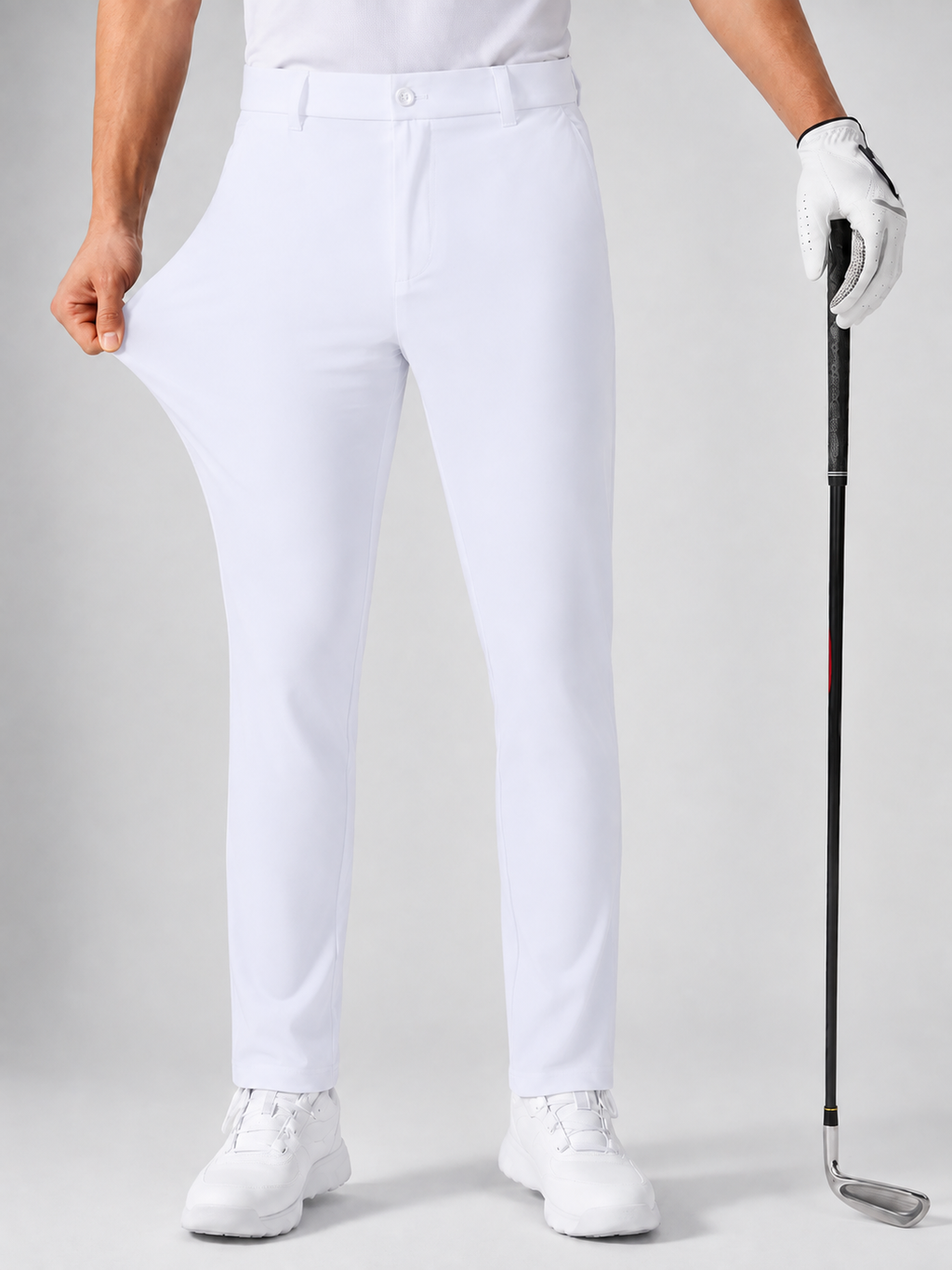 Men's Lightweight Stretch Golf & Dress Pants — All-Day Performance & Versatile Comfort