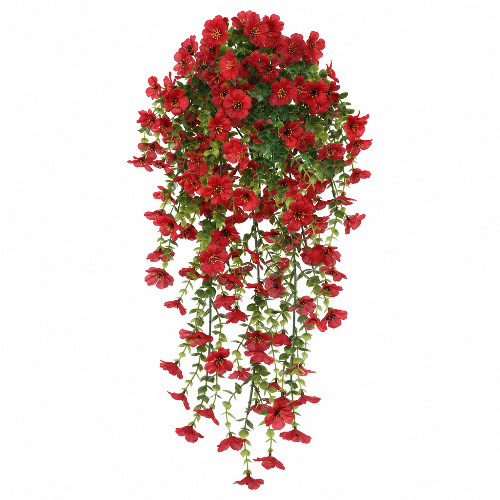 🌿 Maintenance-Free 30-Inch Cascading Faux Daisy Vines – Rich Seasonal Porch & Window Box Decor (8 PCS)