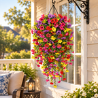 🌿 Maintenance-Free 30-Inch Cascading Faux Daisy Vines – Rich Seasonal Porch & Window Box Decor (8 PCS)