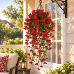🌿 Maintenance-Free 30-Inch Cascading Faux Daisy Vines – Rich Seasonal Porch & Window Box Decor (8 PCS)