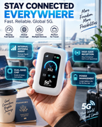 🎁This Week's Special Price $37.99-- [Power on and use] All-network portable wifi