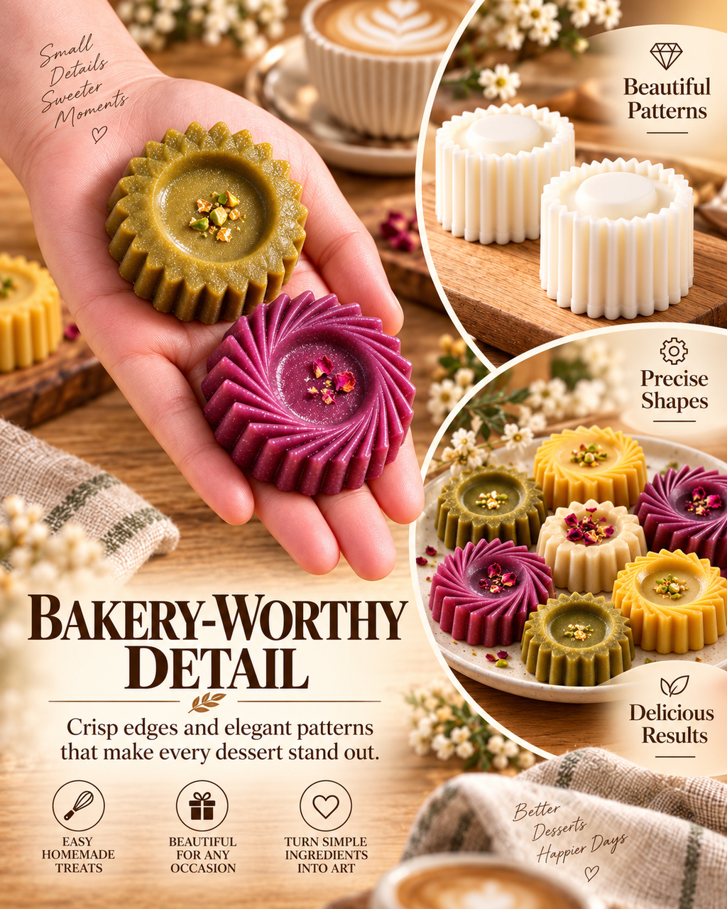 Bring Bakery Quality Home: The Easy Way to Create Beautiful, Professional Treats 🍪✨