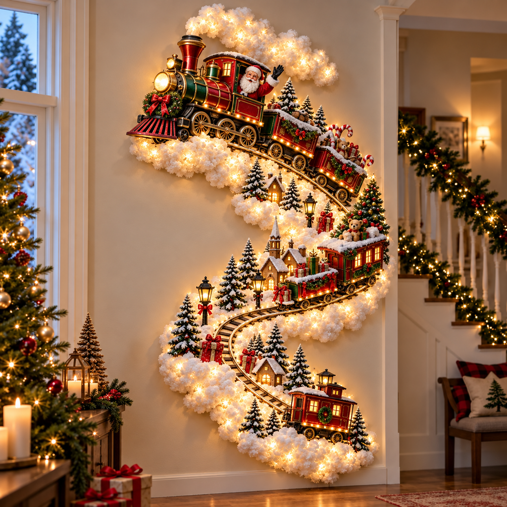✨ Christmas Magic Trail Wall Light - A Little Christmas Magic, Right on Your Wall
