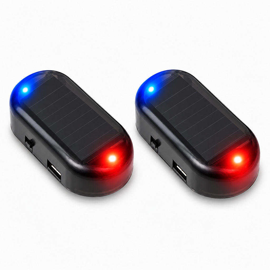 🚗Solar Powered Car Anti-Theft Warning Light