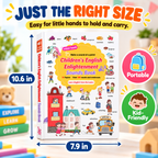 📚 Kids' Interactive English Sound Book | Ages 1–6 | 500+ Words | 18 Learning Topics 🌟