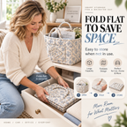 🧺 Large Capacity Multi-Purpose Storage Basket for Car, Home, Travel & Shopping