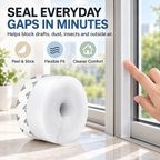 🔥32.8Ft Door Weather Stripping | Adhesive Draft Stopper Seal Strip for Doors, Windows & Shower Doors