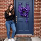 Handmade Dragon Wreath