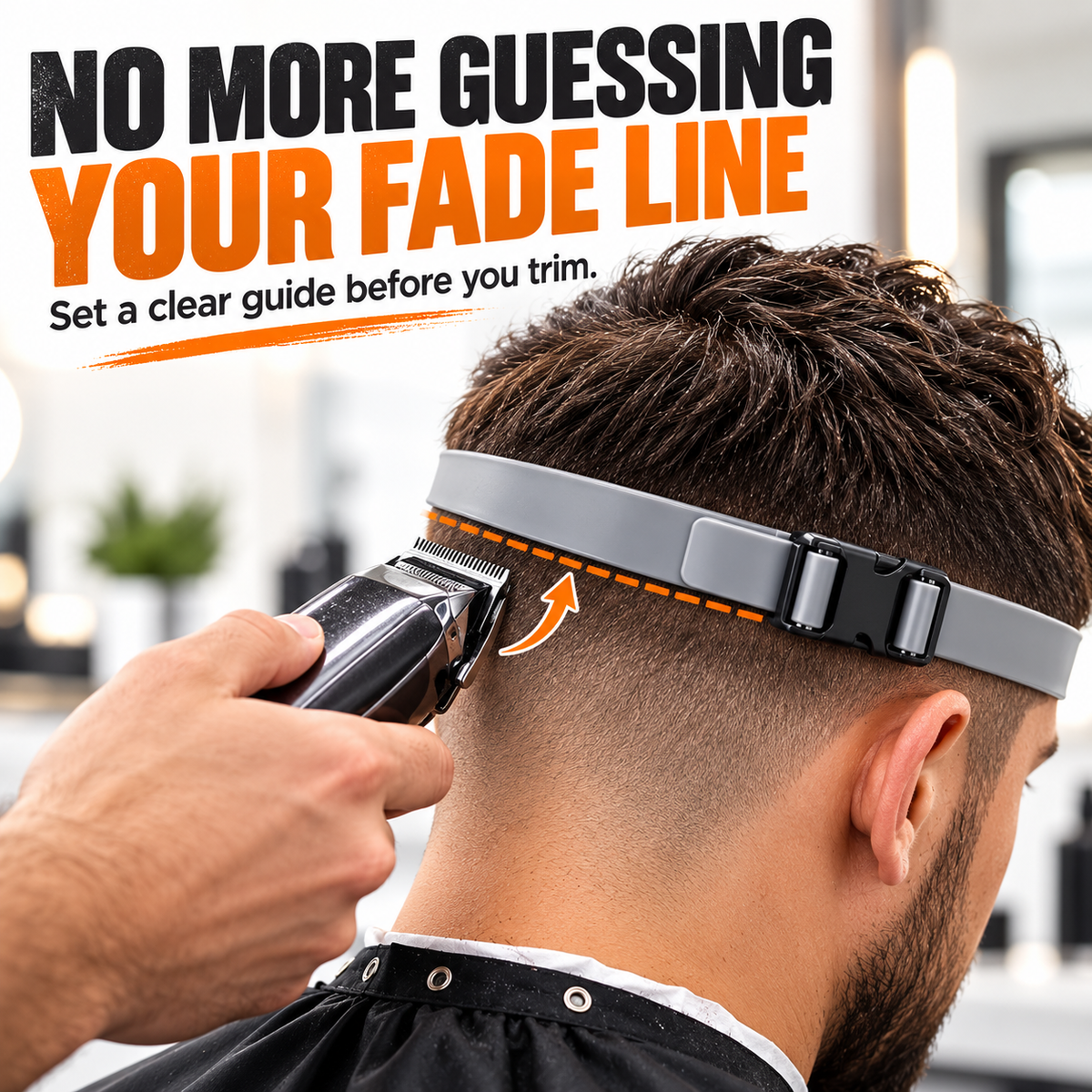 ✂️ 4-Piece Hair Cutting Guide Kit – Adjustable Home Barber Set