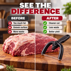 🥩 Handheld Fat Trimmer for Beef & Pork, Portable Meat Fat Remover Tool, Easy Brisket Trimming BBQ Kitchen Gadget