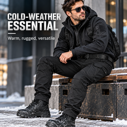 Men’s Fleece-Lined Tactical Cargo Pants