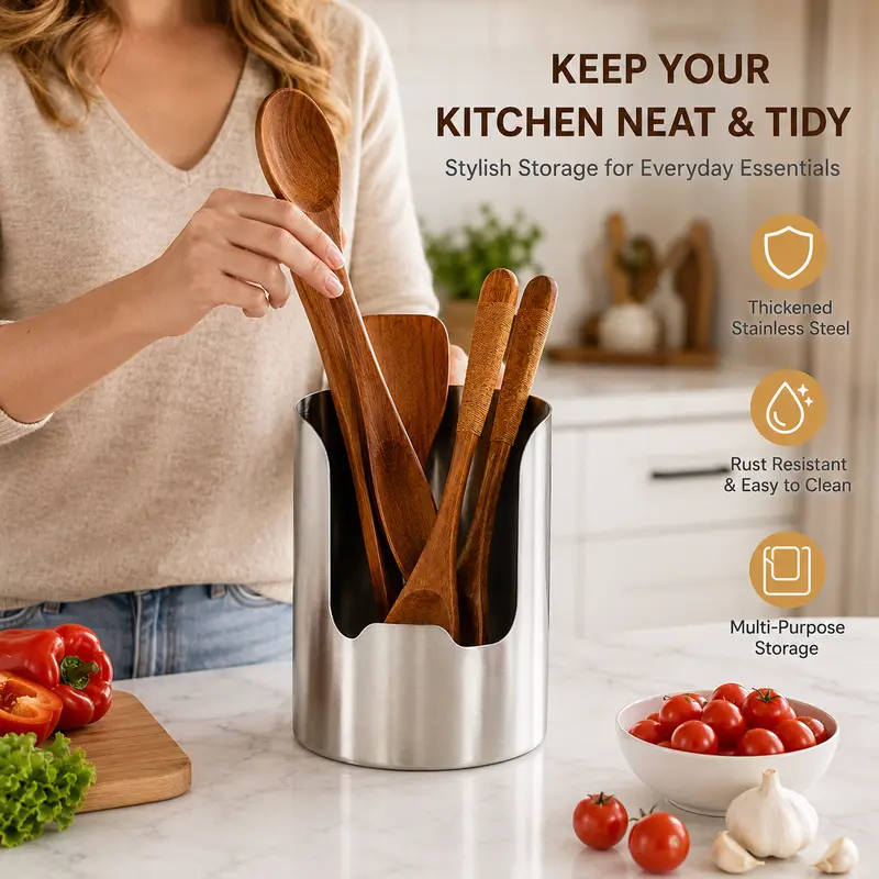 🔥Multi-Functional Kitchen Utensil Holder
