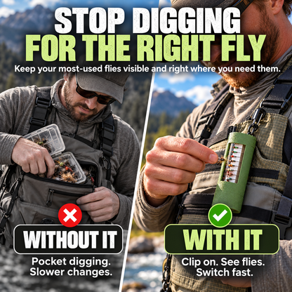 Wearable Fly Holder — Fast Access Without the Bulk