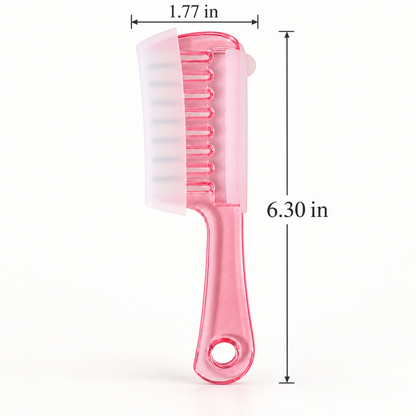 💧 Refillable Scalp Oil Applicator Comb – Precision Roller Massage for Easy, Even Hair Root Care