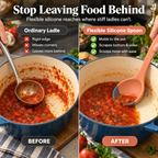 3-in-1 Silicone Ladle & Scraper Spoon