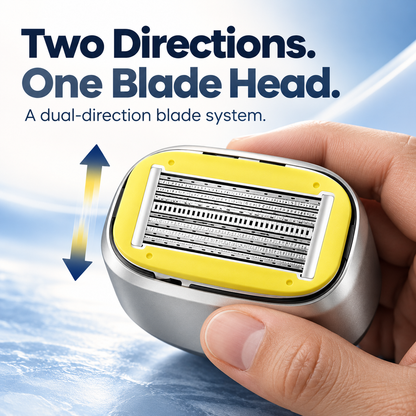 🛡️Precision Palm-Grip Head Shaver – 8-Layer Anti-Irritation Razor for Sensitive Skin & Ingrown Hair Solution 💈