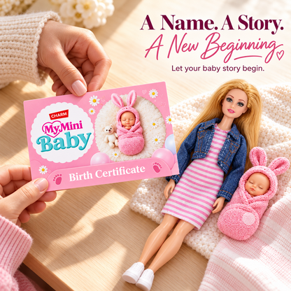 🎀 Mom & Newborn Baby Surprise Toy Set | Interactive Caring Play Set for Kids Ages 3+ ⭐