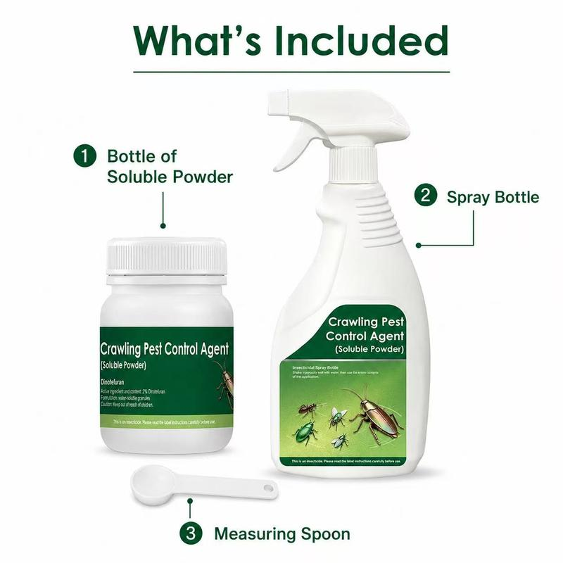 🔥Multi-Purpose Pest Control Kit – For Roaches, Ants, Spiders, Bed Bugs & 40+