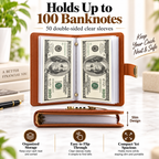 A6 Cash Savings Binder with 3-Digit Combination Lock