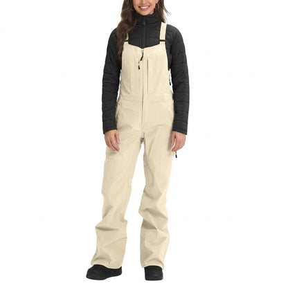 Women’s Waterproof Insulated Ski Bibs – Warm, Adjustable & Snow-Ready