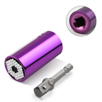🔧Multifunctional socket tool—automatically adapts to and grips fasteners of various shapes🔧