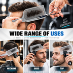 ✂️ 4-Piece Hair Cutting Guide Kit – Adjustable Home Barber Set