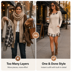 The Cozy Dress That Already Looks Styled