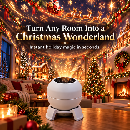 ⭐ Turn Any Room Into a Christmas Wonderland – Holiday Projection Night Light