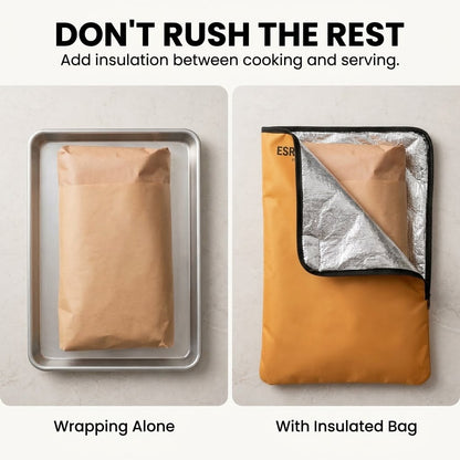 Insulated BBQ Resting Bag – 5-Layer Heat Retention for Brisket, Ribs & Smoked Meat