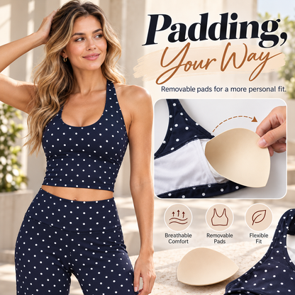 ✨ Women's Comfy 2-Piece Lounge Set – Halter Tank Top & Relaxed Wide Leg Pants