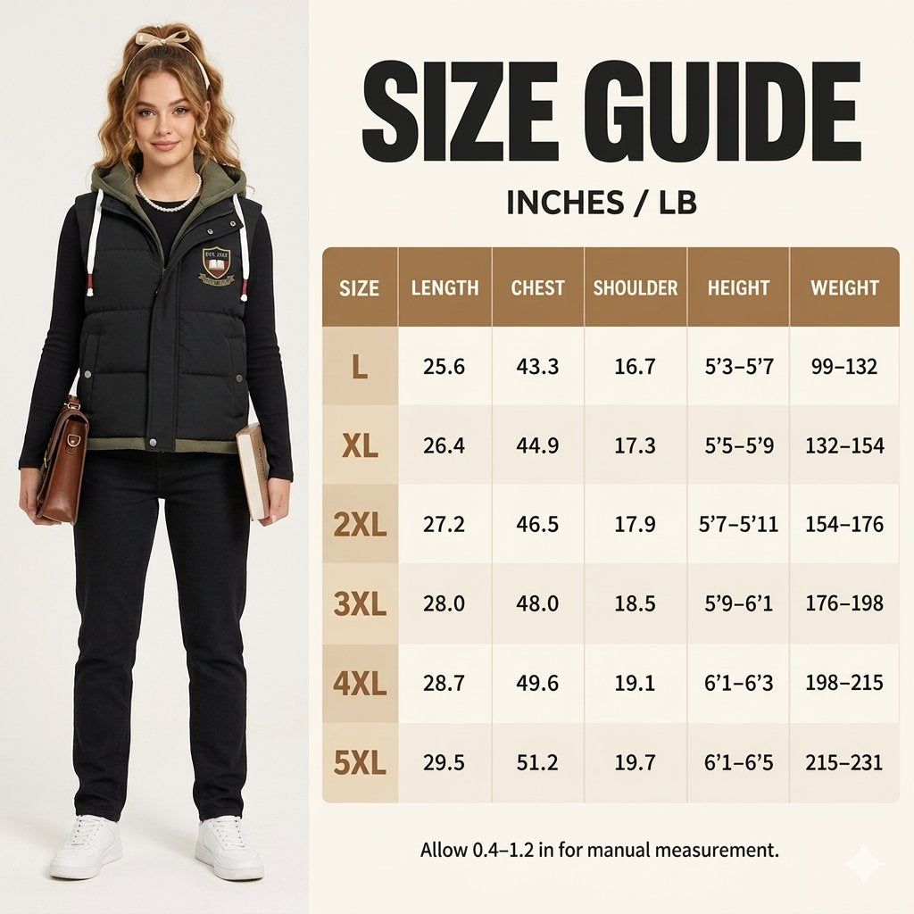 Unisex Hooded Puffer Vest Built for Warm Everyday Layering