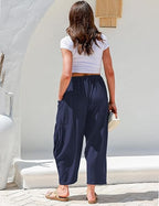 ☀️Summer Hot Sale 49% OFF -Women's Linen Wide Leg Pants with Pockets