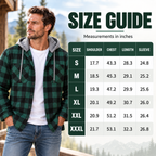 Men's Plaid Flannel Hooded Shirt Jacket – Essential Fall Layer for Casual Everyday Style