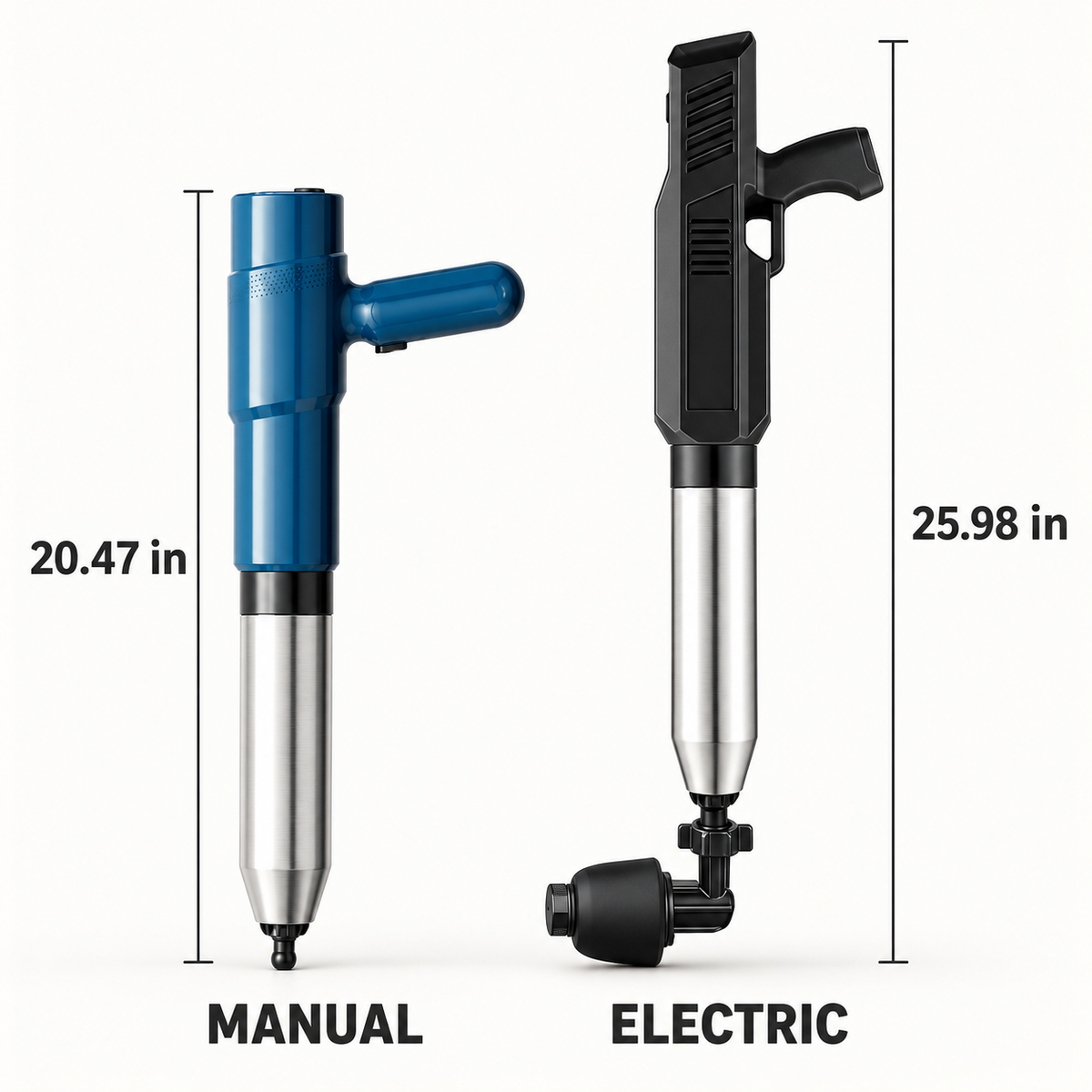 Electric Air Drain Plunger – Powerful Clog Removal for Toilets & Sinks