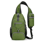 Lightweight Multi-Functional Crossbody Shoulder Bag with Zipper