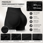 Women's High-Waisted Butt-Lifting Athletic Shorts (4-Pack)