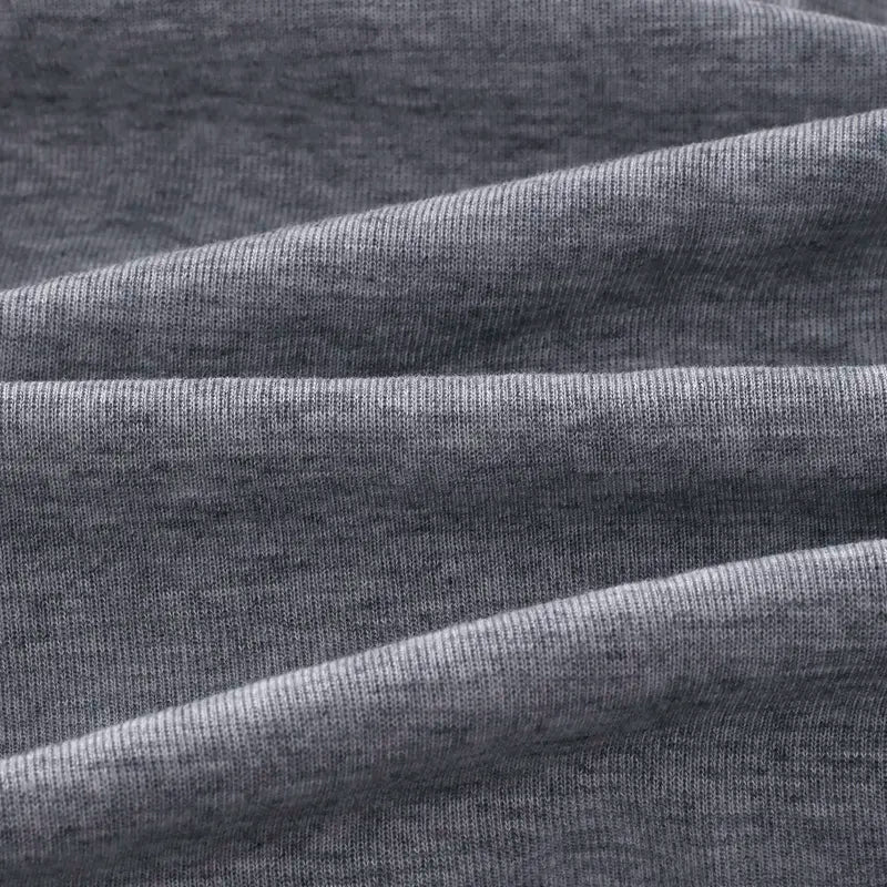 Women's Gray Basic Hoodie Top
