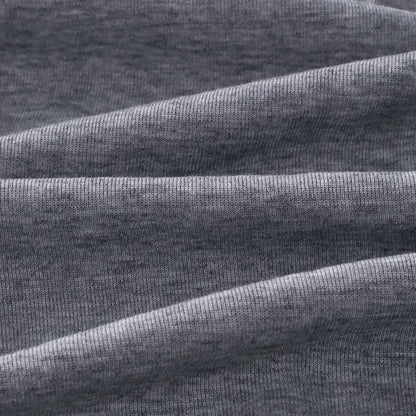 Women's Gray Basic Hoodie Top