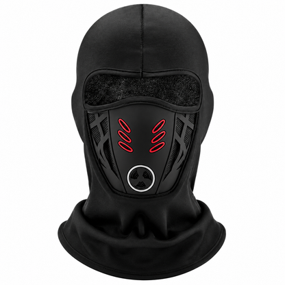 ❄️ Winter Fleece Balaclava with Vented Face Panel & Extended Neck Coverage